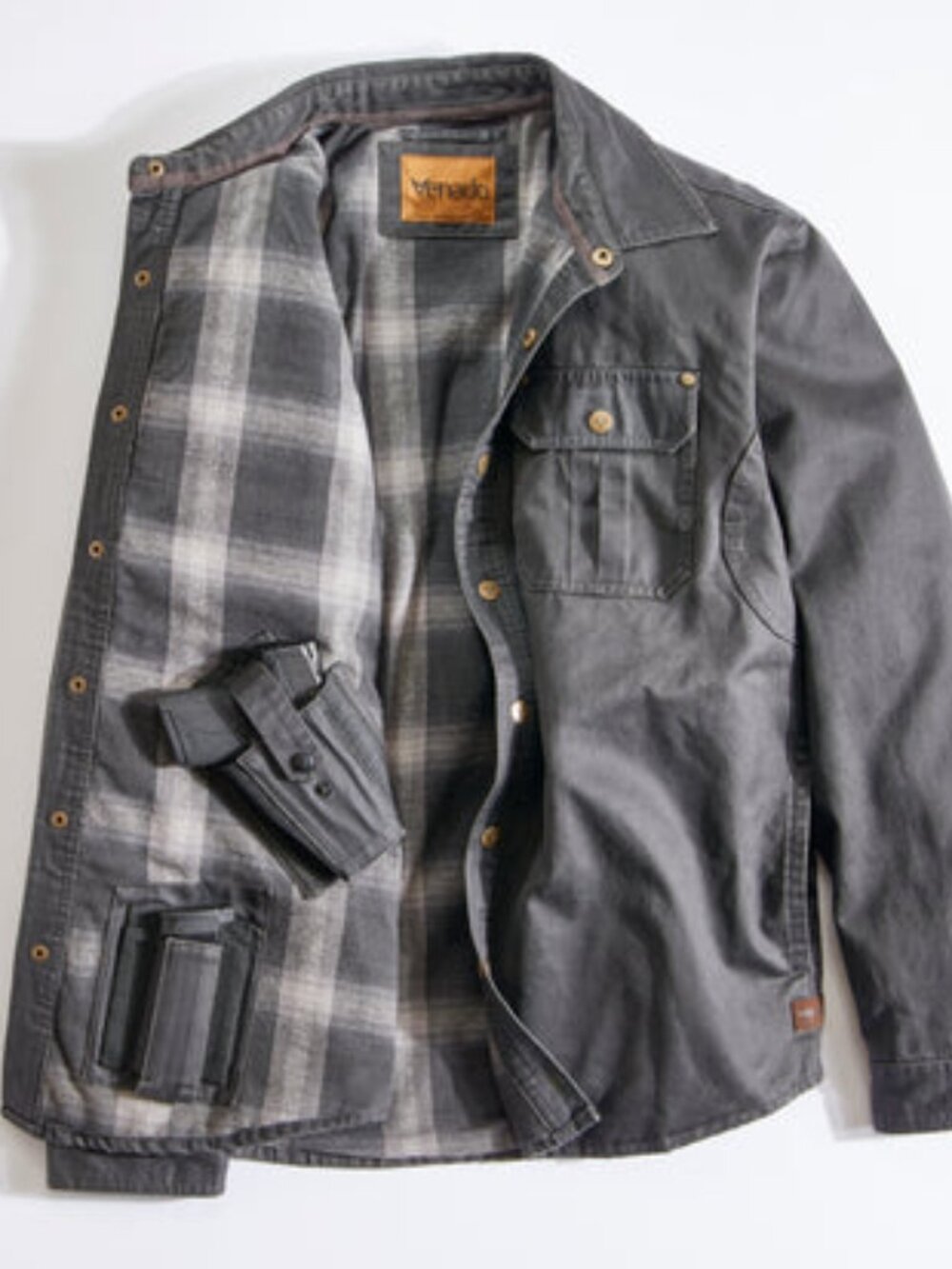 Bountyman Concealed Carry Shirt Jacket - Black | Medium